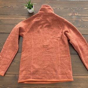Patagonia Orange Better Sweater 1/4 Zip